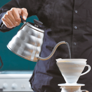 HARIO V60 DRIP KETTLE BUONO PRATEADO